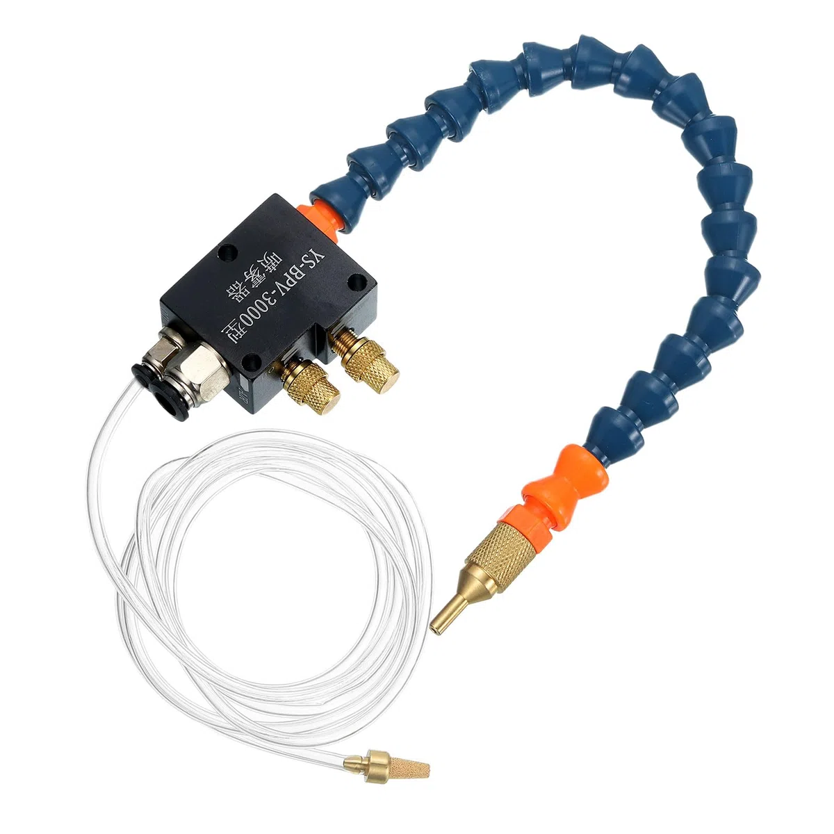 QUARKZMAN Sistema De Pulverización De Lubricante De Niebla Refrigerante, Máquina De Pulverización De Enfriamiento De Grabado De 400mm Con Manguera Para Máquina De Enfriamiento, Verde