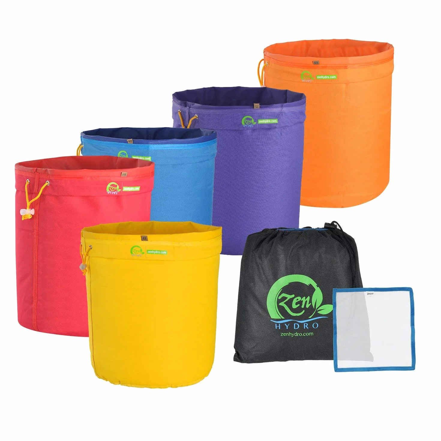 iPower GLBBAG5 X 8 5-Gallon 8-Bag Bolsa de Hierbas Ice Bubble Extractor de Essense Kit