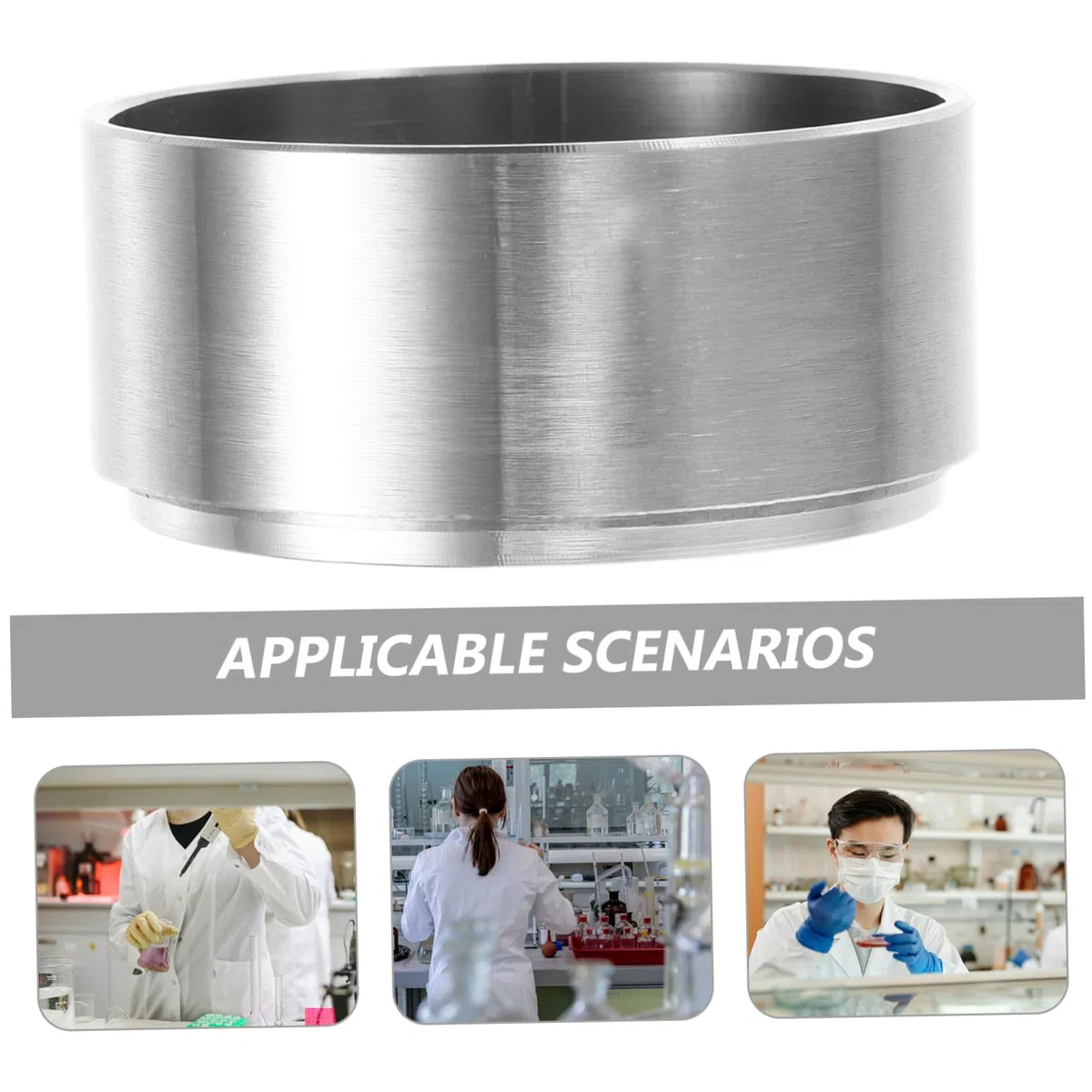 2 Piezas de Malla Fina Inoxidable para Filtración Precisa Laboratorio para Células y Herramienta de Filtrado Duradera y de Limpiar