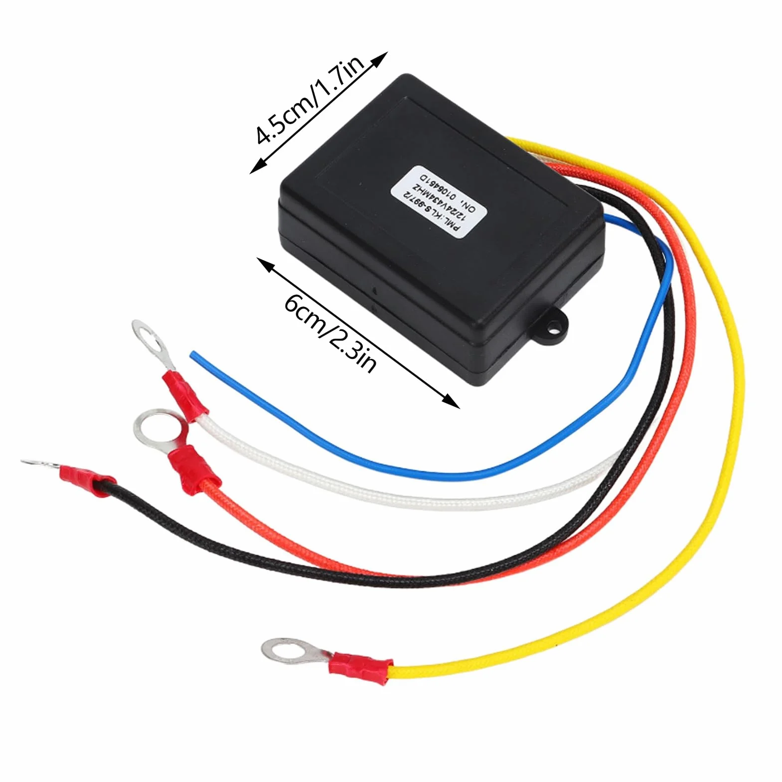 Kit de Control Remoto de Cabrestante Inalámbrico, 12V 24V Kit de Receptor de Interruptor de Control Remoto de Cabrestante Inalámbrico Universal para Camión ATV SUV