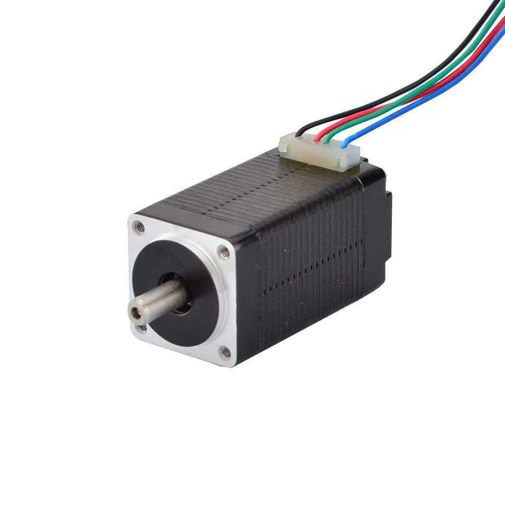 STEPPERONLINE Nema 8 Motor paso a paso Bipolar 1.8 deg 4 Ncm 0.6 A 20 x 20 x 38 mm 4 cables para impresora 3D, máquina CNC