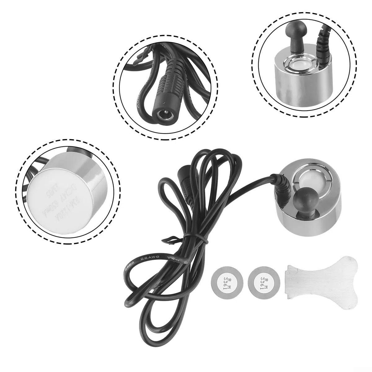 Discos transductores de fuego eléctricos+herramienta para DIMPLEX M011B, se adapta a ALM20 (Serie A) y AUB20 (Serie A), mejora el flujo de agua