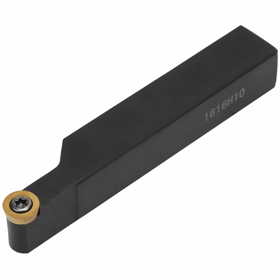 Tornos de metal - 1pc SRAPR1616H10 Portaherramientas de torneado de torno + 10pcs RPMT10T3MO Inserta cuchillas con llave