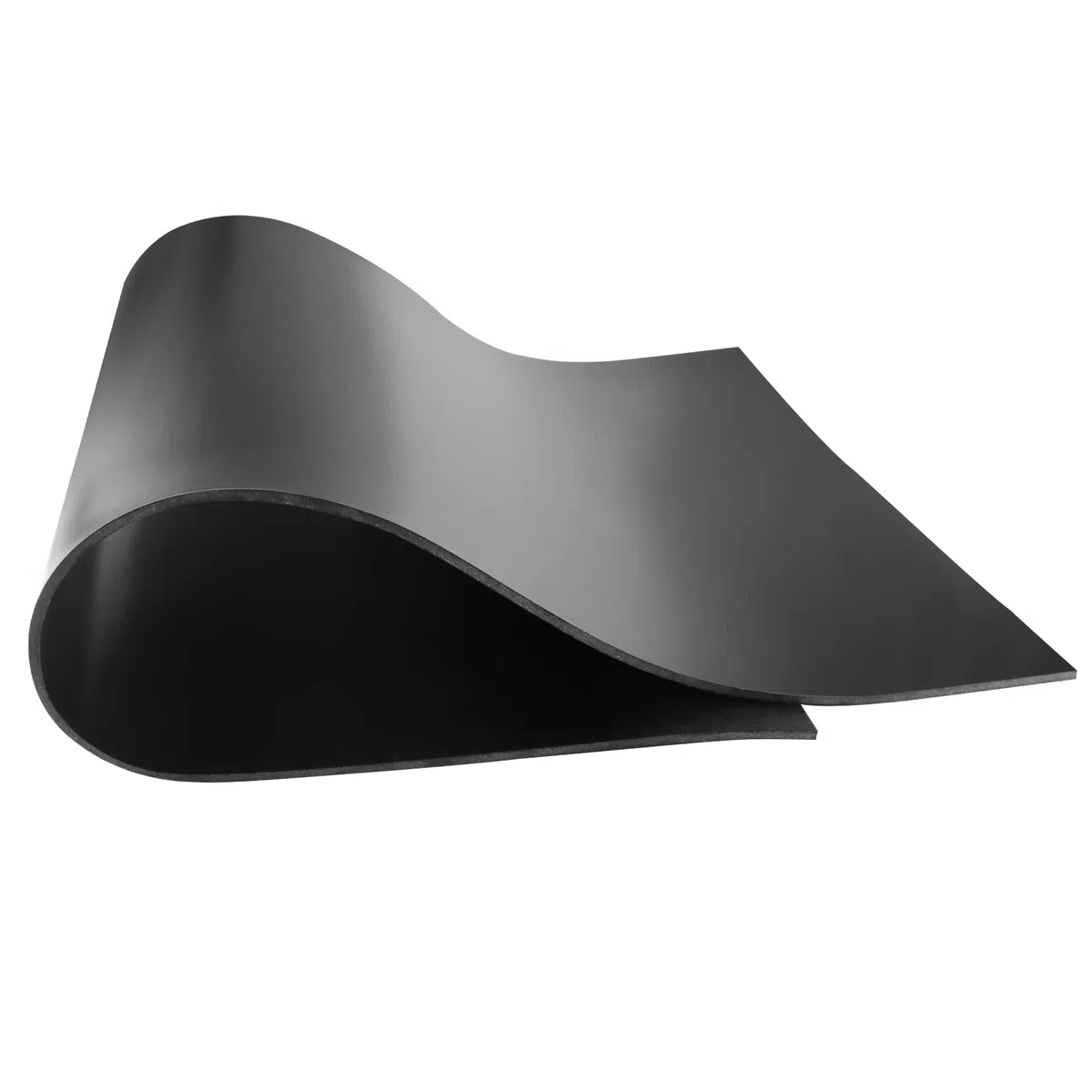 Plancha de goma de neopreno, 300 mm de ancho x 3 mm de grosor x 0.6 m de largo, tiras de goma de neopreno para juntas de bricolaje, artesanía, almohadillas, antivibración, antideslizante
