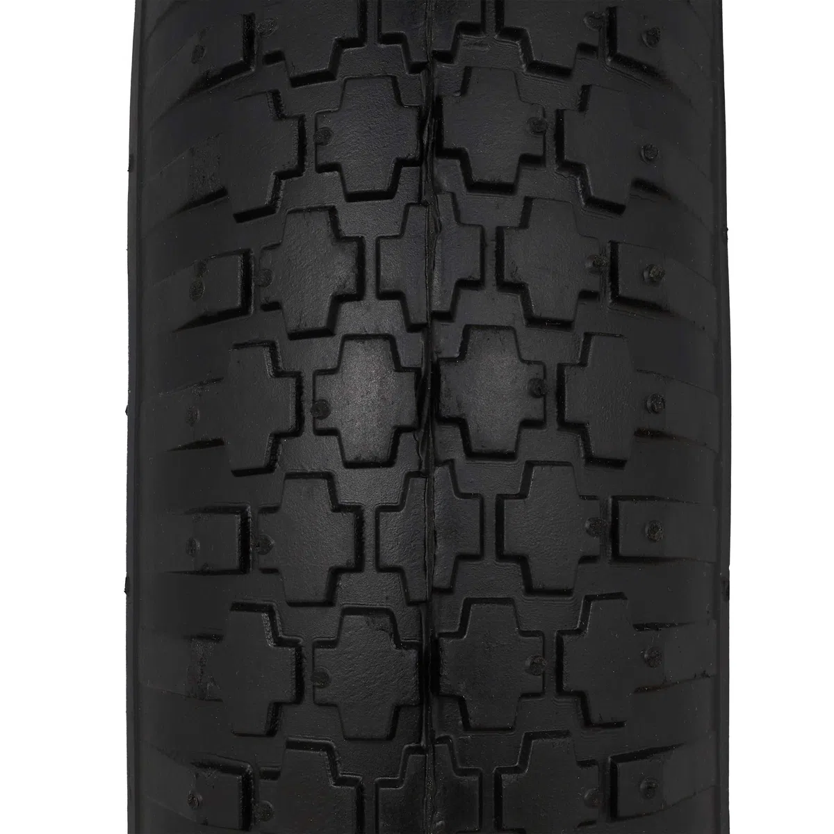 Relaxdays Rueda Carretilla 4.80 4.00-8, Eje, 2PR, Neumática, Recambio Carrito, hasta 120 kg, Llanta Acero, Negro y Azul