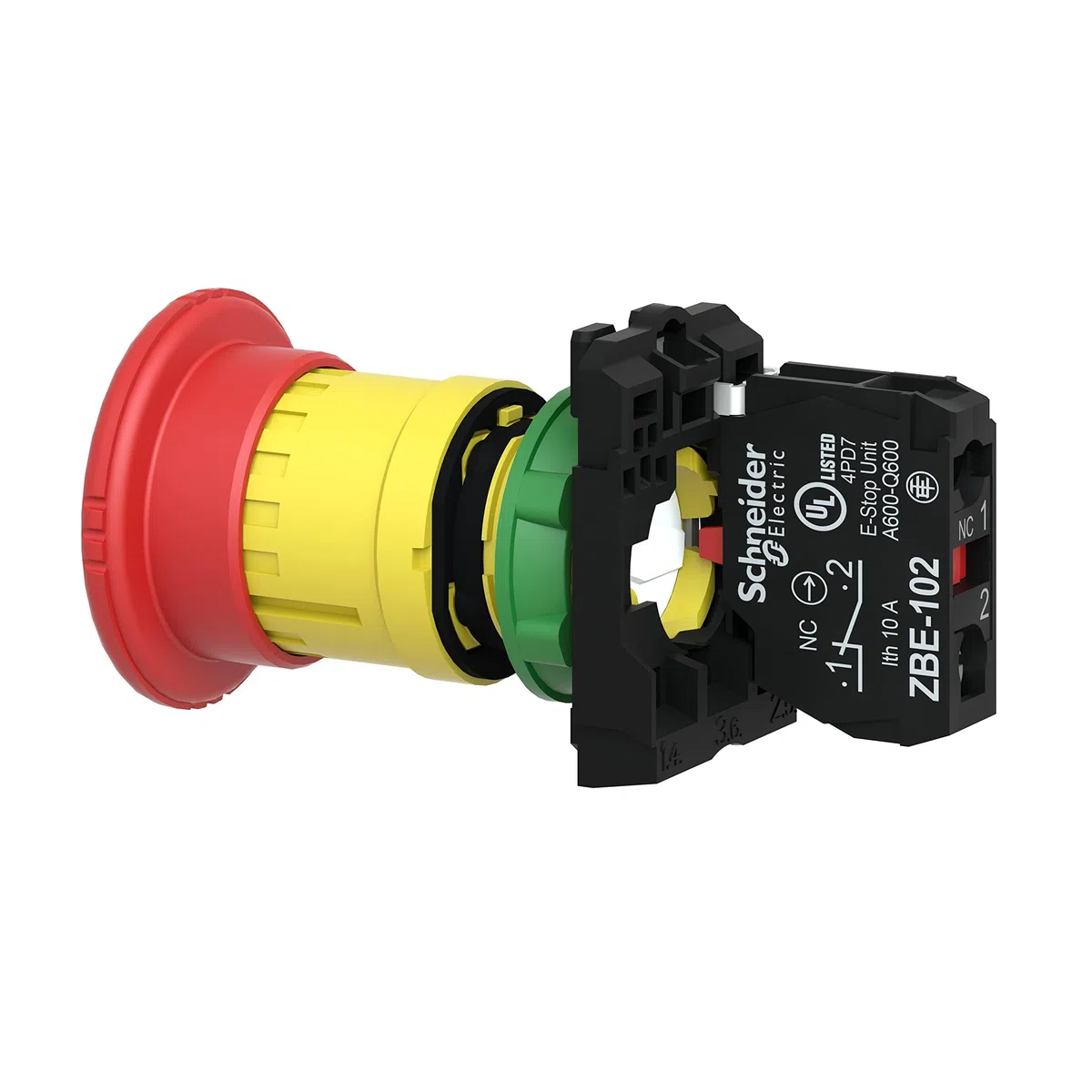 Schneider Electric XB5AS8442 Parada Emergencia D40 TTR