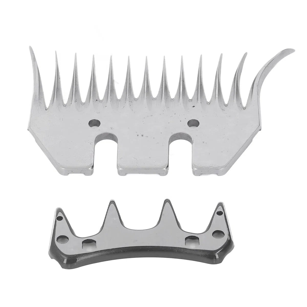 Cuchilla de Tijeras para Ovejas, Herramientas Industriales Curvadas de 13 Dientes, Cortador de Lana, Cortador de Peine, Kit de Accesorios