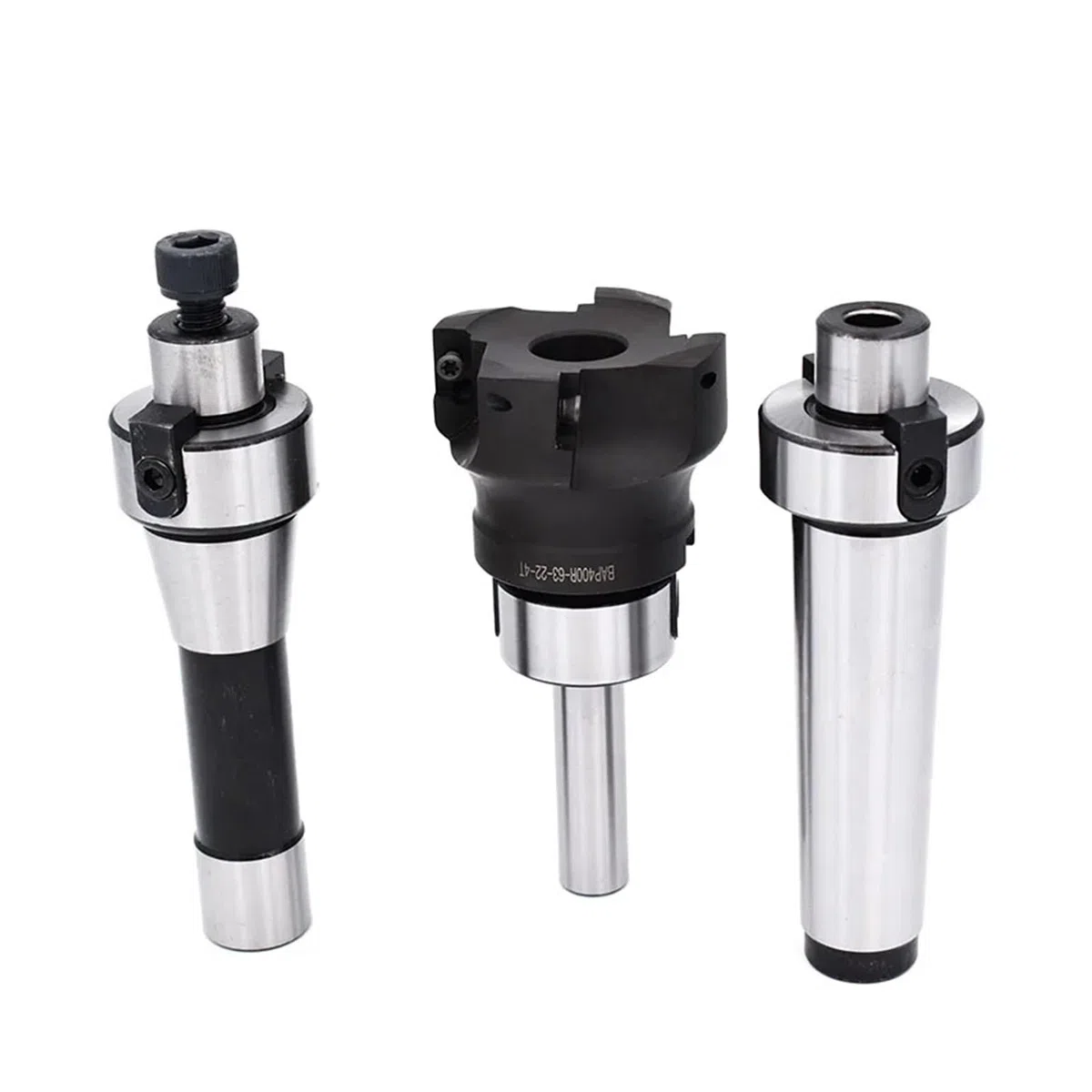 MT2 MT3 MT4 R8 FMB22 FMB27 BT30 NT30 ISO30 Mango de Herramienta Barra de tracción Arbor Shell Extremo Molino Adaptador máquina Herramienta(C12-FMB22)