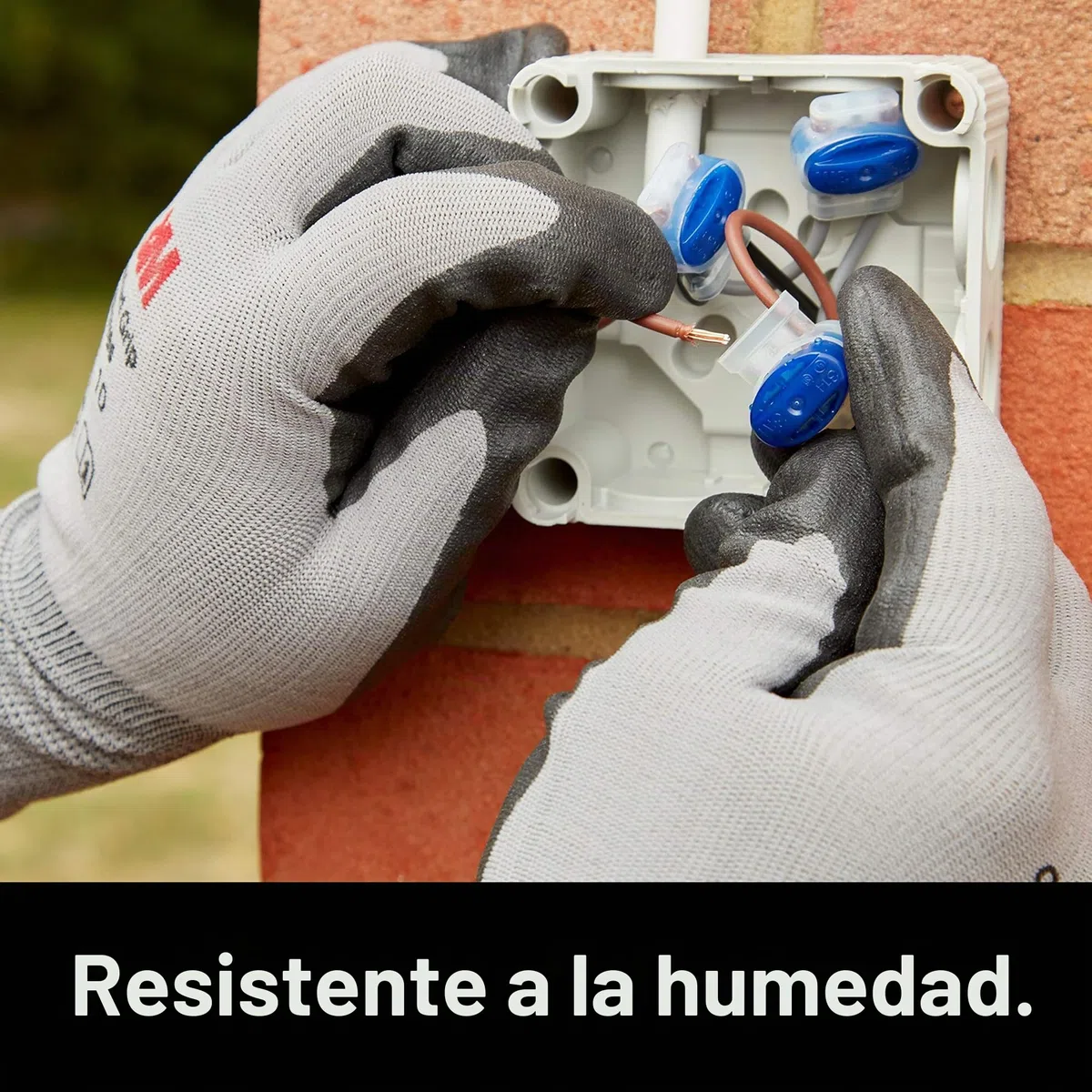 3 M 314 Scotchlok – Humedad geschützter Conector, máxima 0,5 mm² hasta 1,5 mm², color azul (50 unidades)