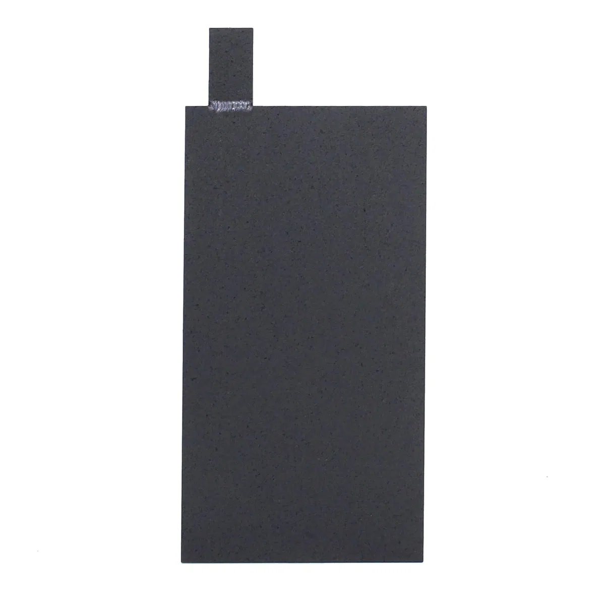 Electrodo de titanio, placa de ánodo de titanio recubierta de rutenio 4.5 x 2.6 x 0.04 pulgadas para aplicaciones electroquímicas y limpieza de piscinas