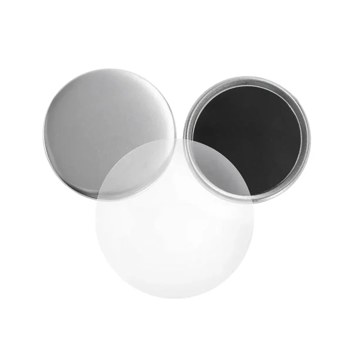 500 Uds. Insignia de botón magnético for refrigerador de 25-58MM, materiales de fabricación DIY, piezas de insignia magnética for nevera De múltiples fines(58mm Soft Magnet Button)