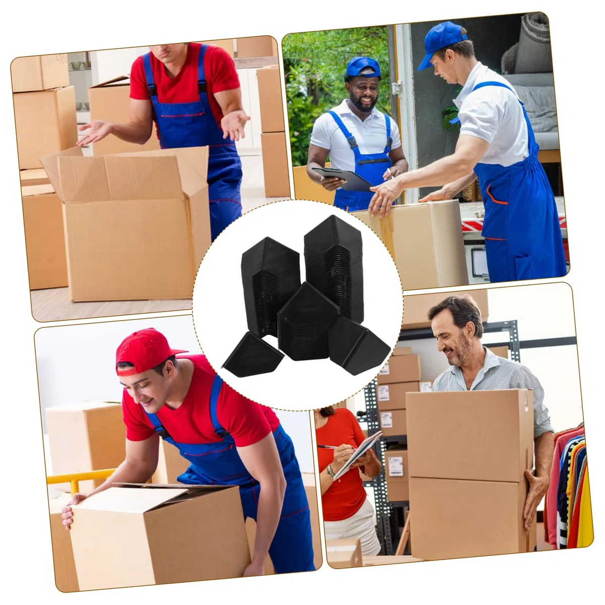 100piezas Protectores De Bordes Para Cajas y Muebles Duraderos y Adaptables Unidades