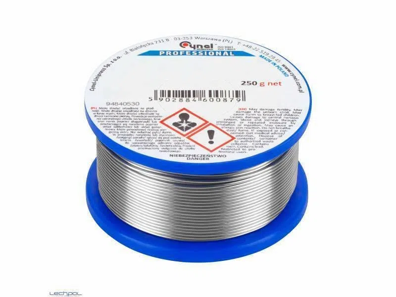 Rollo bobina carrete estaño 60/40 1mm 250gr 190ºC