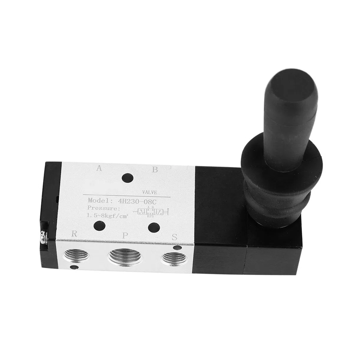 Válvula Neumática Manual de 5 Puertos y 3 Posiciones, Válvula de Aire con Palanca para 0~0.8MPa, Control de Flujo Industrial para Sistemas Neumáticos