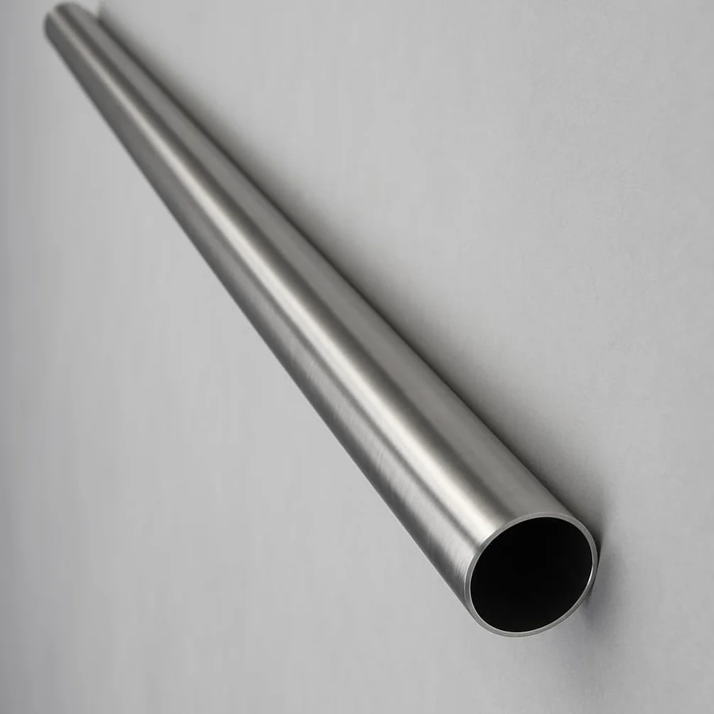 Tubo de acero inoxidable, diámetro 60,3 mm x 1000 mm (1 m) V2A, tubo de escape 6,3 cm, tubo de acero inoxidable 1.4301