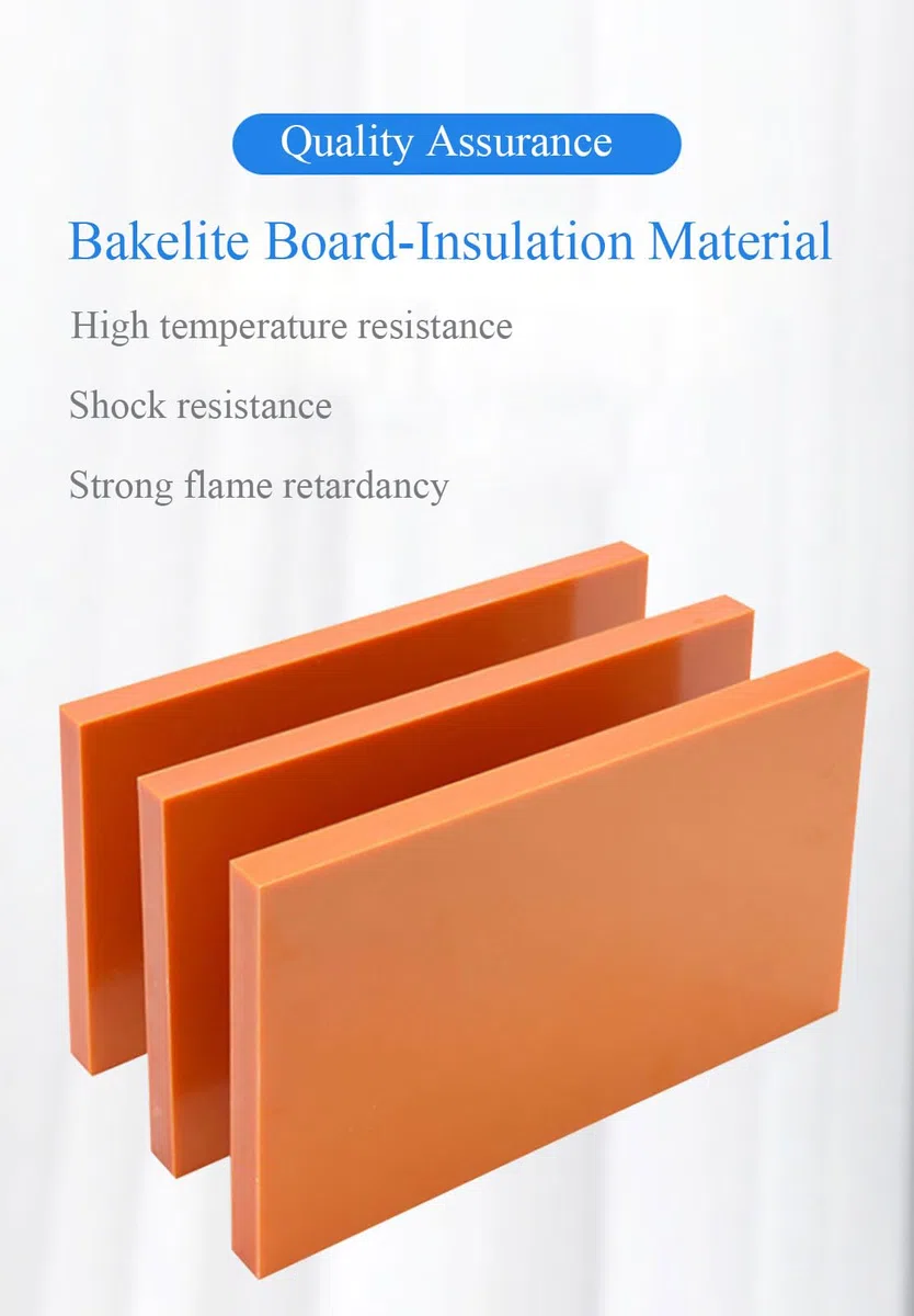 Planchas de baquelita fenólica, Tablero de Resina fenólica de baquelita, 400 x 400 mm, Grosor de 2/3/5 mm, 1 Unidad(400 * 400 * 2mm)