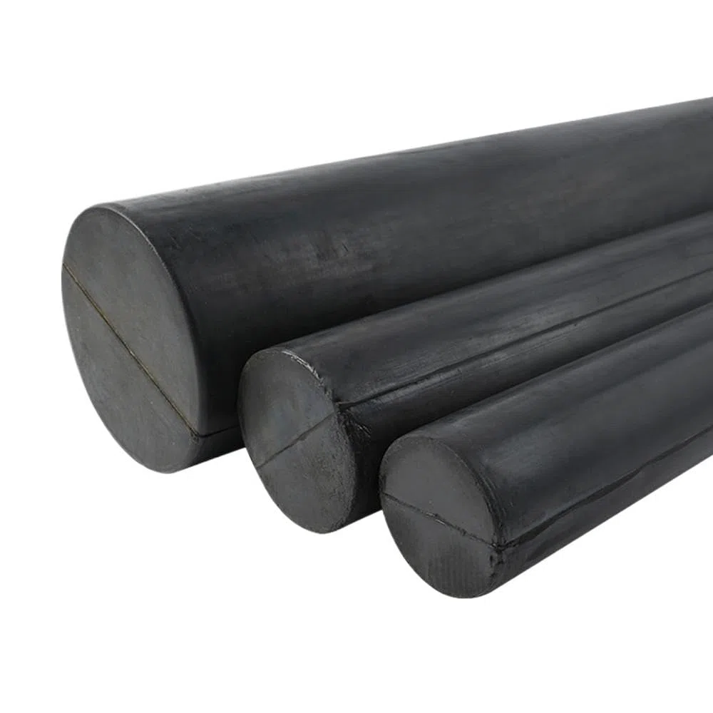 Barras Resistentes al Aceite NBR Altamente elásticas, Barra de Caucho Natural Negro, diámetro 21/25/30/35/40~150 mm, Varillas Redondas sólidas cilíndricas, 1 Pieza(100x40mm)