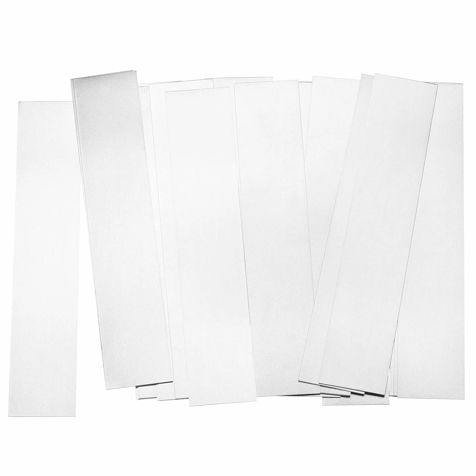 QUARKZMAN Tira de Níquel Puro 0.2mm x 20mm x 100mm para Soldadura de Baterías y Puntos de Soldadura - 25 Unidades