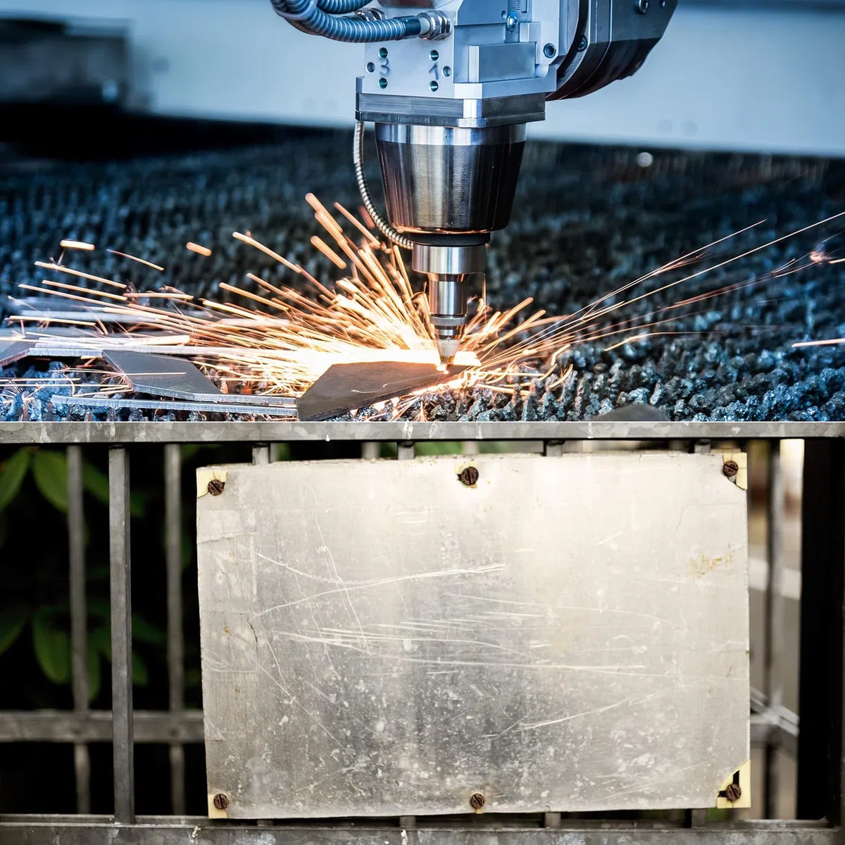 PATIKIL 4" x 78.7" de Aluminio Parpadeante, Aluminio Parpadeante Hoja de Metal de Aluminio Tira de Hoja Rollo 0.5Mm Shim para Techos Canalones Puerta Ventana Reparación de Maquinaria