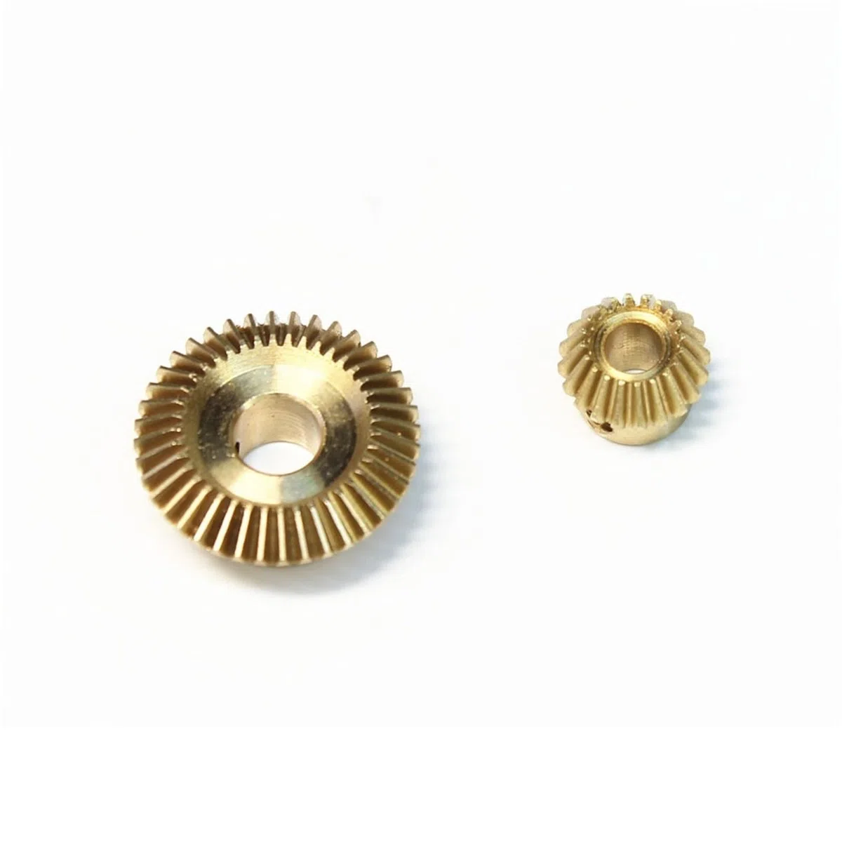 Engranaje cónico de latón de 0,5 módulos, transmisión 1:3, 0,5 M, 20 dientes, 60 dientes, engranaje cónico miniatura, piñón cónico de 90 grados Ángulo
