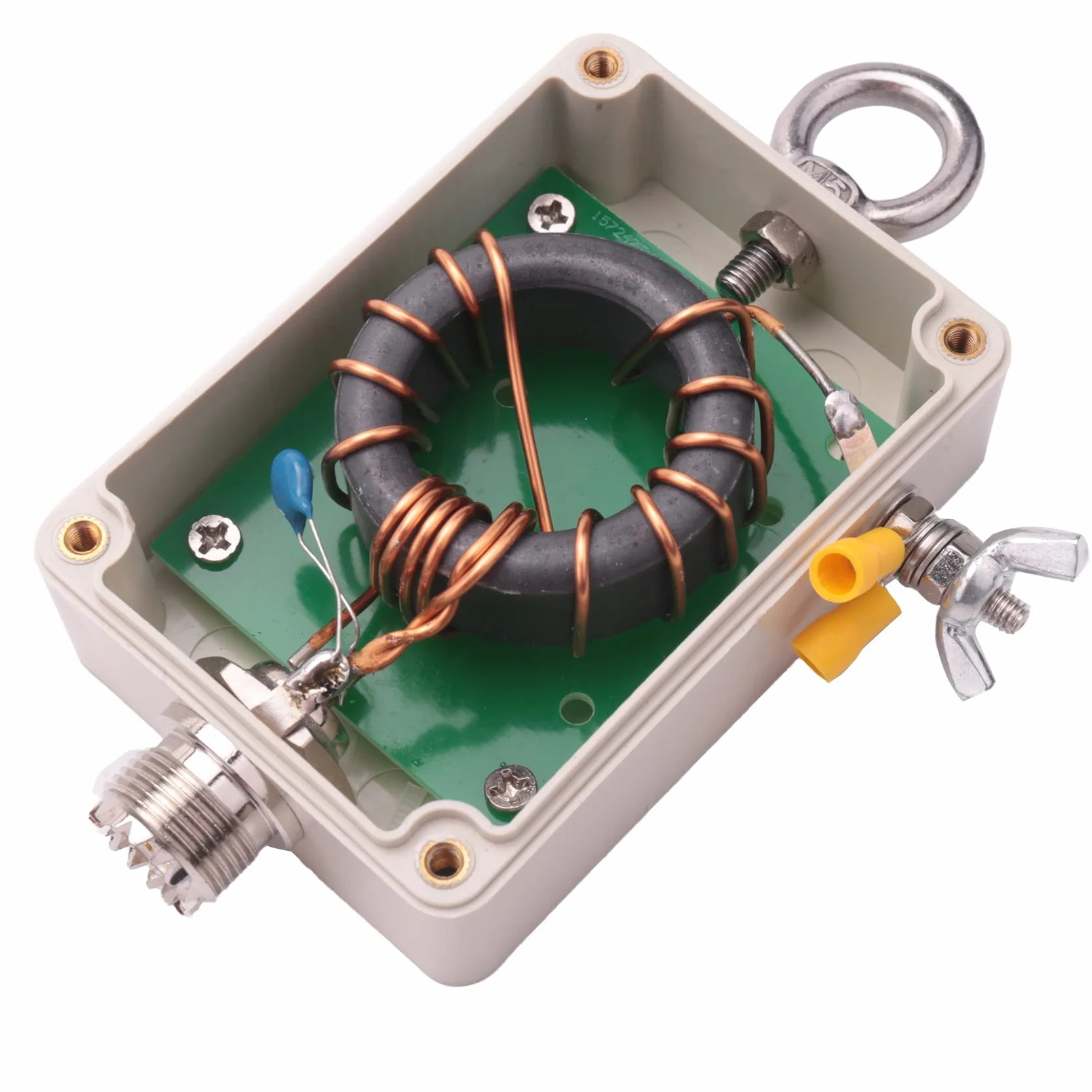 Balun 1:49-49:1 para corta cuatro 5-35MHZ End Fed Half-Wave EFHW Antena 100W