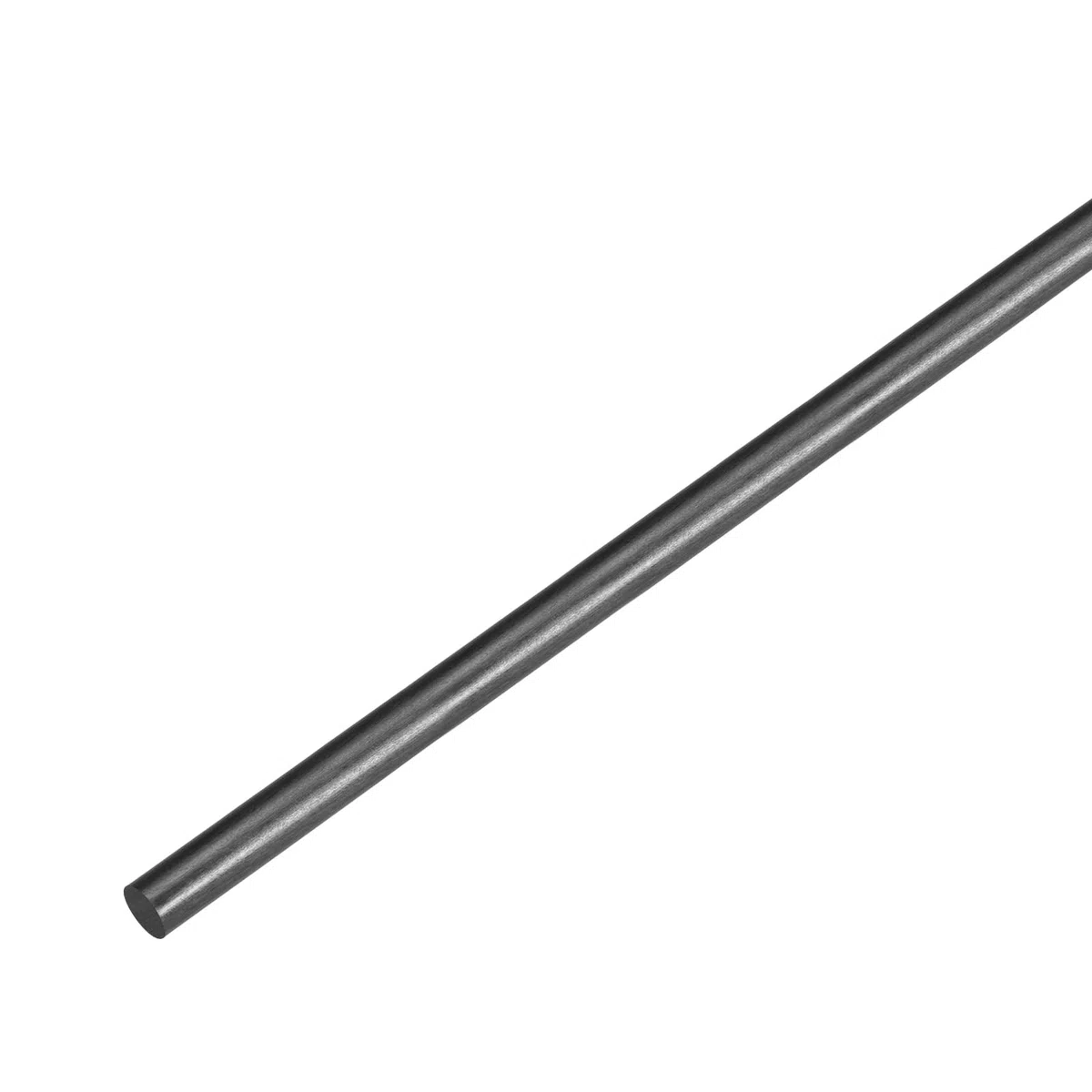 QUARKZMAN 1 Pieza Varilla de Fibra de Carbono, 8mm x 500mm para Herramienta de Bricolaje de Aviones RC Tubo de Ala Brazo de Cuadricóptero