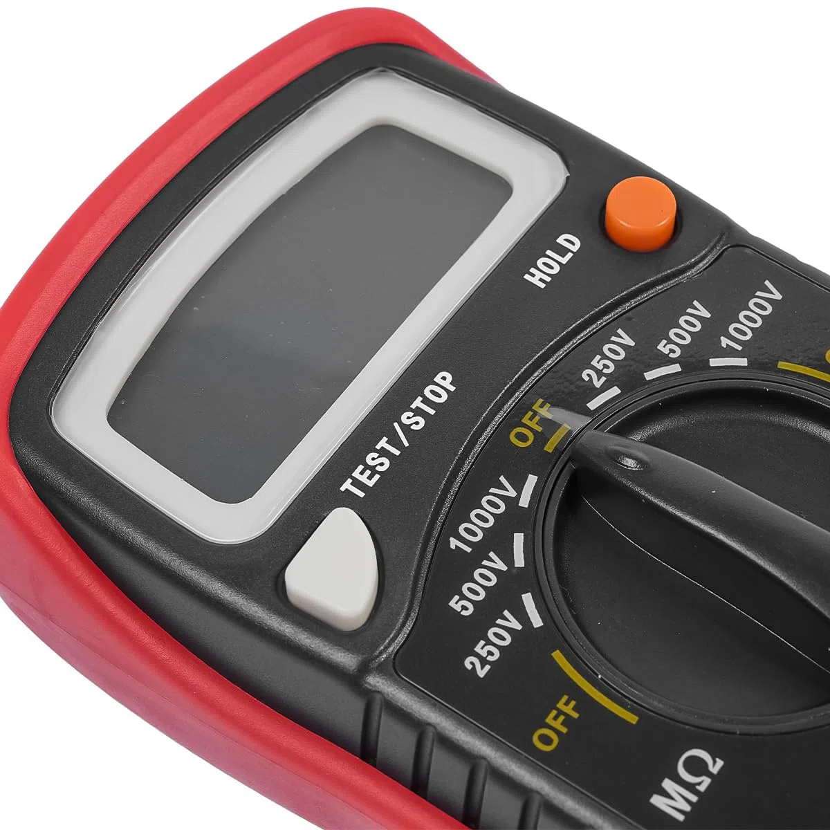 Sarini Probador de Resistencia de Aislamiento Digital Bm500a 1000V 1999mω Resistencia Pantalla LCD Megaohmímetro Probador electrónico para Mantenimiento Probador portátil