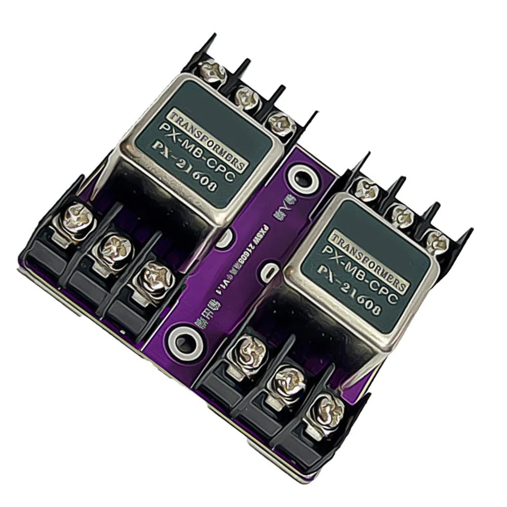 Aislador de Audio de Conversión Balanceada y Desequilibrada Transformador de Aislamiento de Audio Permalloy 600:600 20 Hz-20 KHz -21608