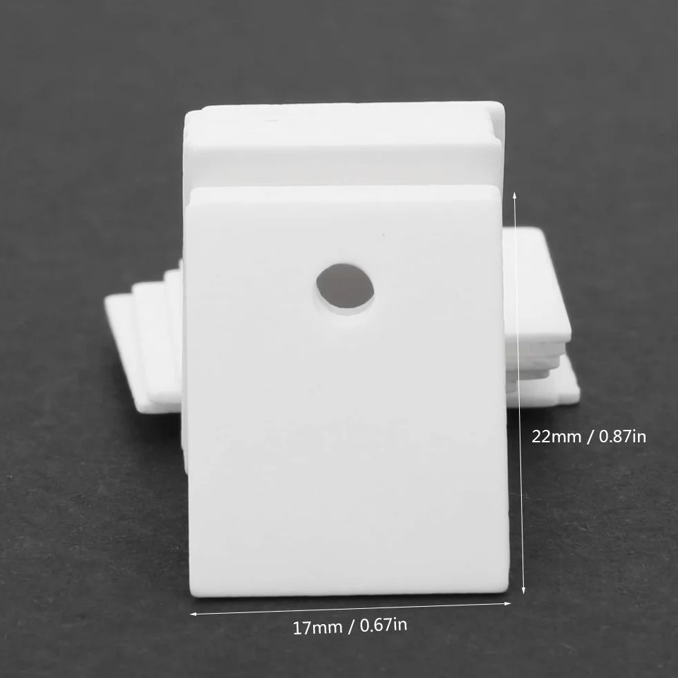 Fafeicy Lámina Aislante de Cerámica de Alúmina para Transistor TO-247, 100 Piezas, 17 x 22 x 1 mm, Almohadilla de Enfriamiento MOS IGBT