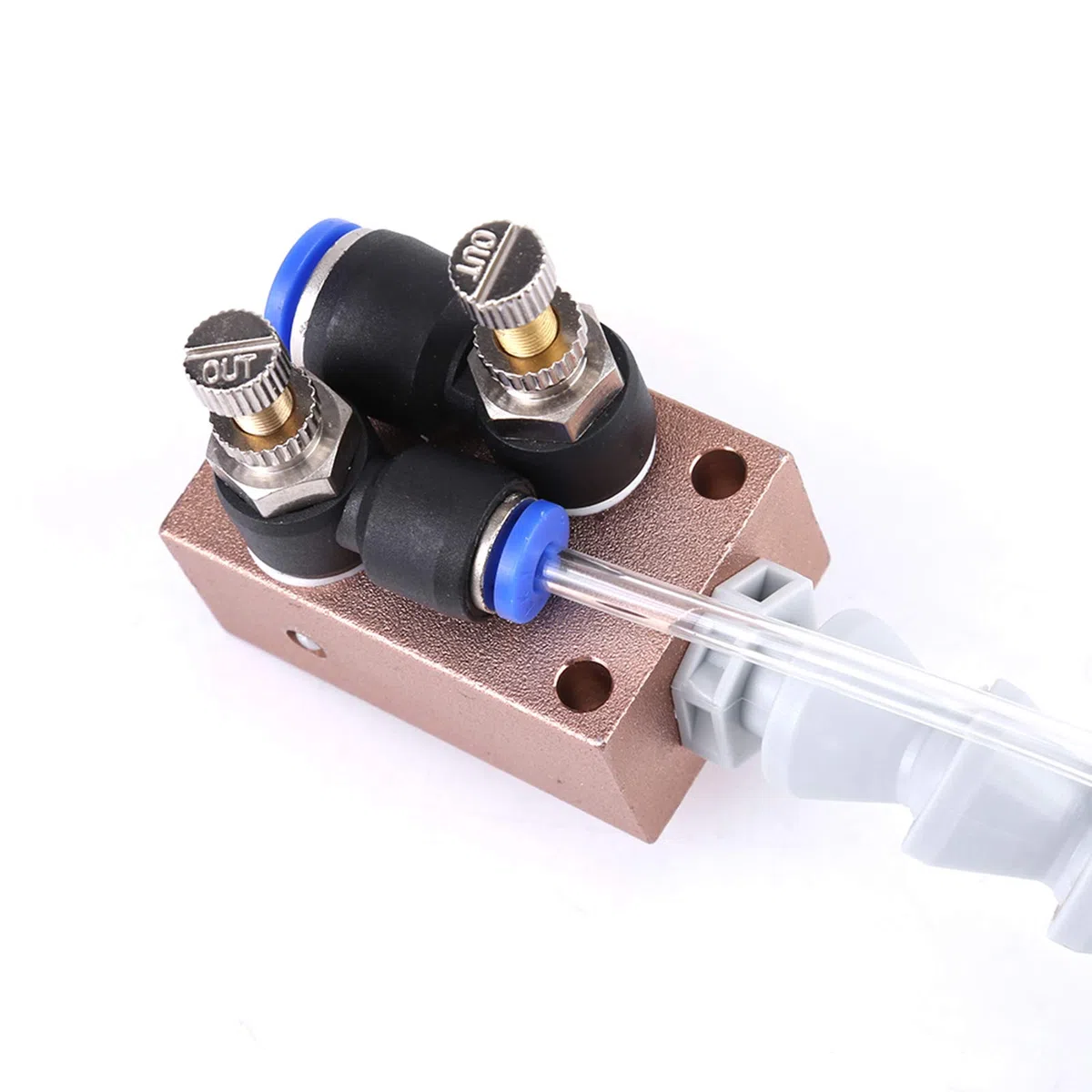 de Lubricación de Refrigerante por Niebla, Pulverizador de Corte, Válvula de Pulverización para Trabajos de Precisión, Torno CNC, Fresado de Metales