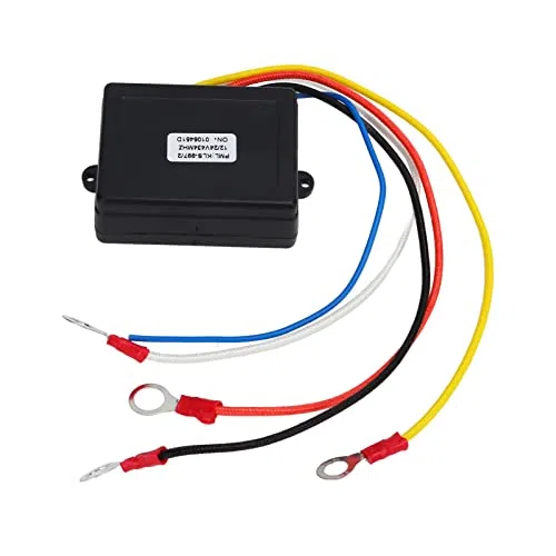 Akozon Kit de Control Remoto de Cabrestante Inalámbrico, 12V 24V Kit de Receptor de Interruptor de Control Remoto de Cabrestante Inalámbrico Universal para Camión ATV SUV