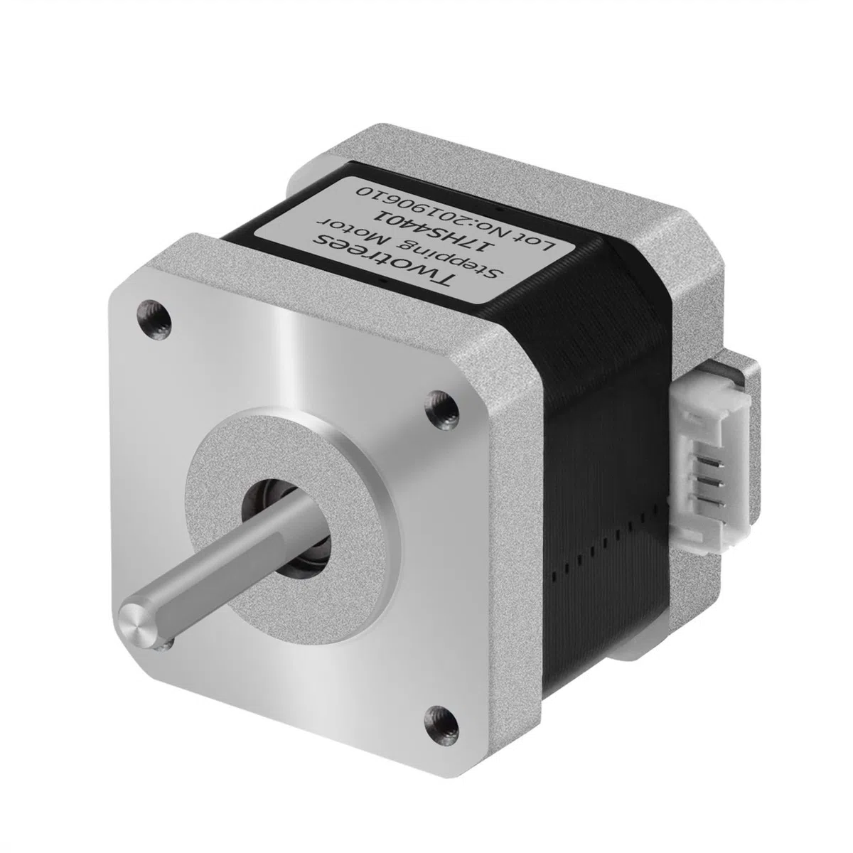 Twotrees Motor paso a paso Nema 17 Motor High Torque 1.5A (17HS4401) 42N.cm (60oz.in) 1.8 grados 38MM 4 conductores con cable de 1 my conector para impresora 3D