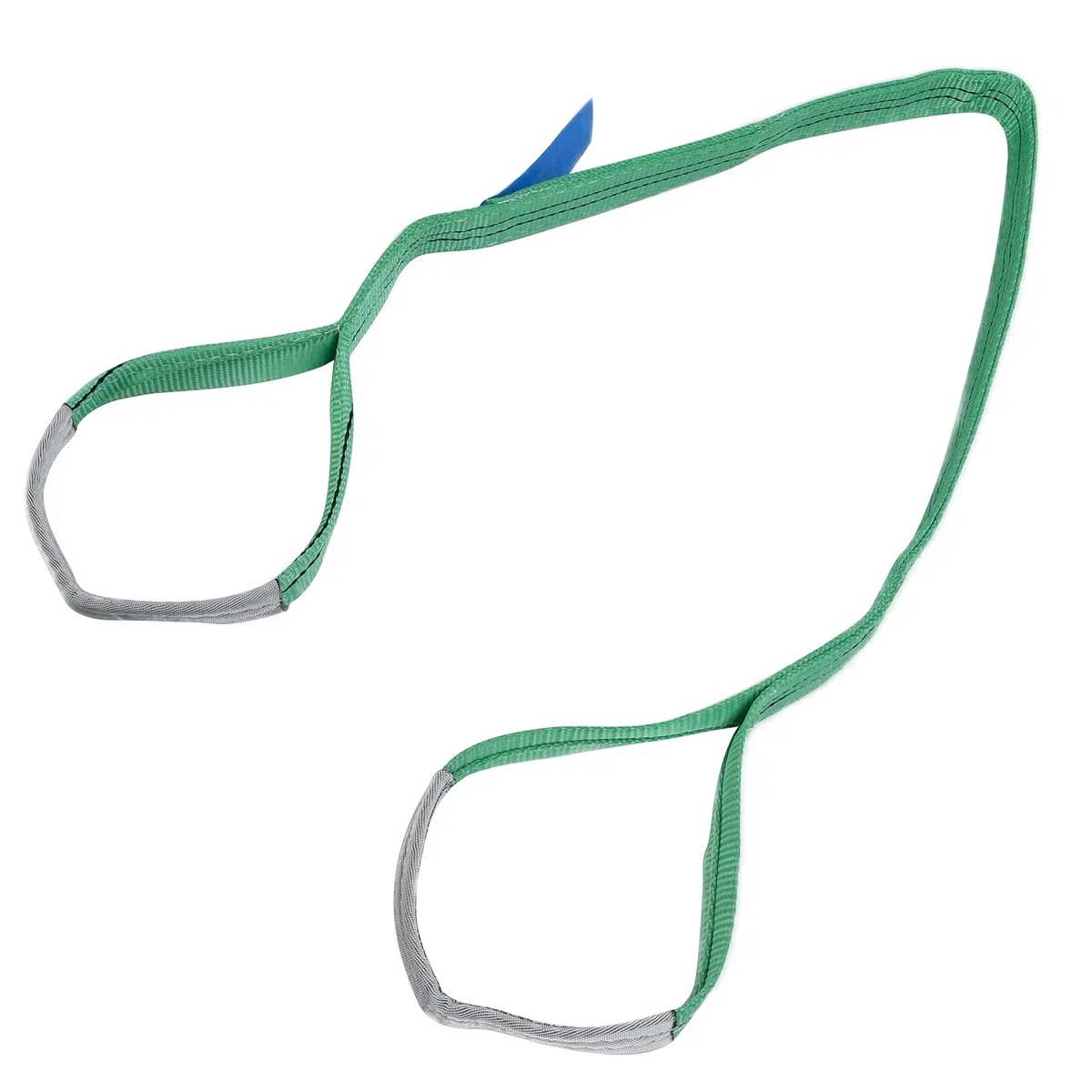 Eslingas de Cinta, Accesorios para Grúas de Alta Resistencia Eslinga de Elevación Plana Liviana Y Gruesa para Transporte Portuario para Ingeniería Eléctrica(4m)
