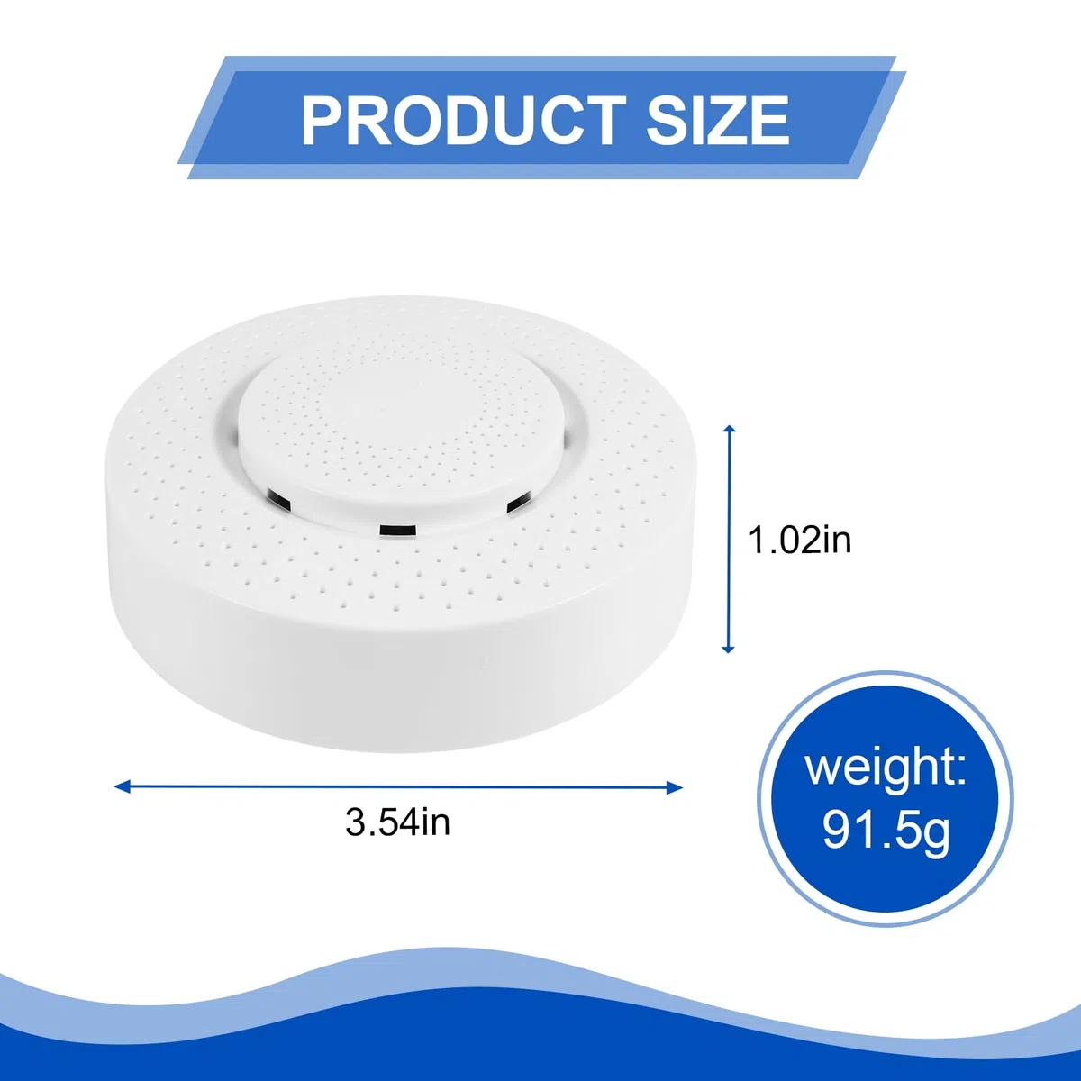 Zigbee Tuya 3.0 Monitor de Calidad Aire Aire Housekeeper 5 en 1 Sensor de Detección de Humedad de Temperatura de formaldehído VOC CO2
