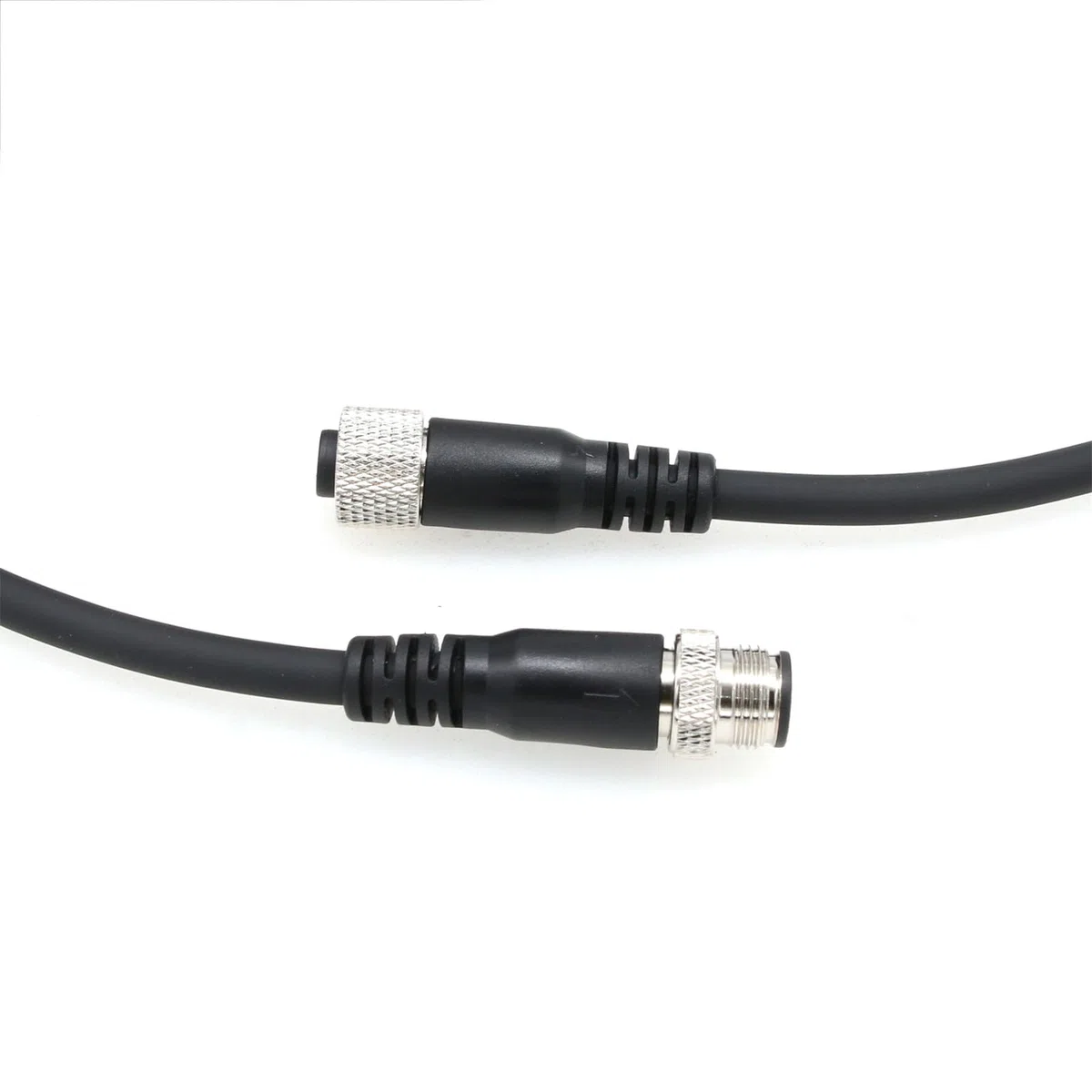 HangTon Actuador codificador lector de sensores M12 A codificado 4 pines macho hembra cable de extensión para automatización industrial, dispositivo de red DeviceNet, CANopen, IO Link, Profibus 4 m