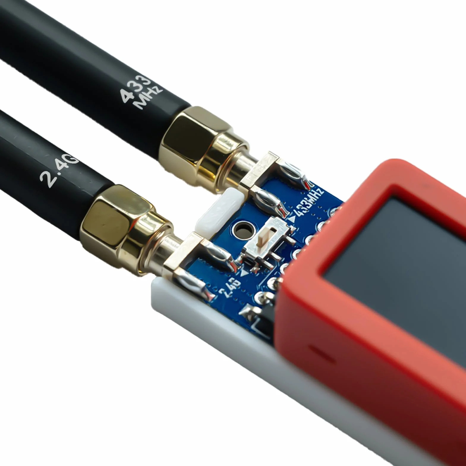 Módulo RF 2 en 1 para M5Stack StickC Plus, soporta NRF24 2.4GHz y CC1101 433MHz, compatible con M5Stack StickCPlus 1.1 y 2 con firmware Bruce (incluye funda impresa en 3D)