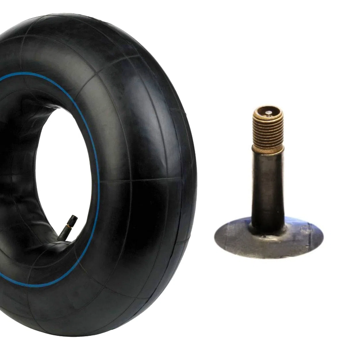 SPARES2GO 3.50 x 8 Neumático Rueda Carretilla Scooter Carro Remolque Carro x 2 Cámara de aire x 3