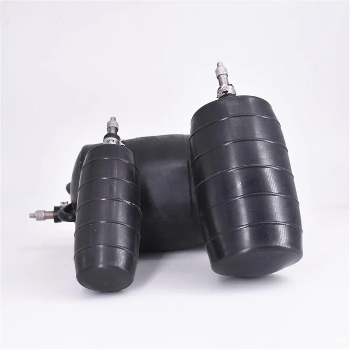 Apto para tuberías de diámetro interior 2" 4" 6" 8" 10" tapón inflable de caucho natural para desagüe bolsa de aire obturador inflable bloqueo de tuberías(Fit 96-119mm Id Tube)