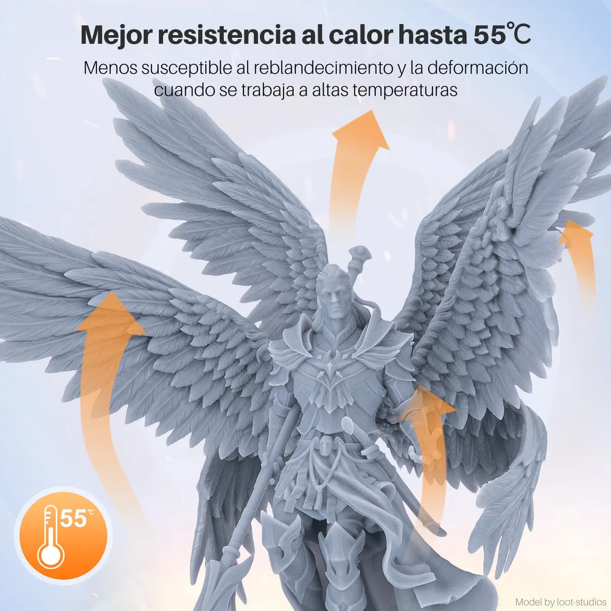 ELEGOO Resina ABS-Like 3.0 Pro, Resina para Impresora 3D con Baja Viscosidad y Alta Precisión, Mayor Resistencia al Calor y Resistencia a los Arañazos, para Impresión 3D LCD/DLP Translúcido 2000G