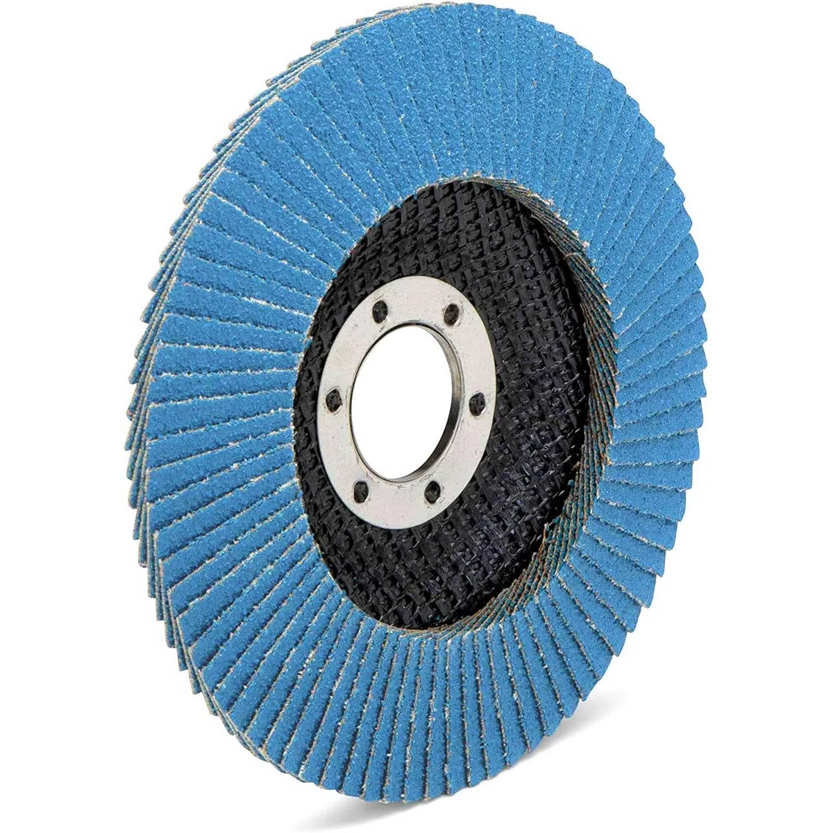 Discos Abrasivos Profesionales │ azul │ 10 piezas │ Ø 115 mm │ grano 80 │ Inox │ Discos de Rectificación │ Disco de Láminas