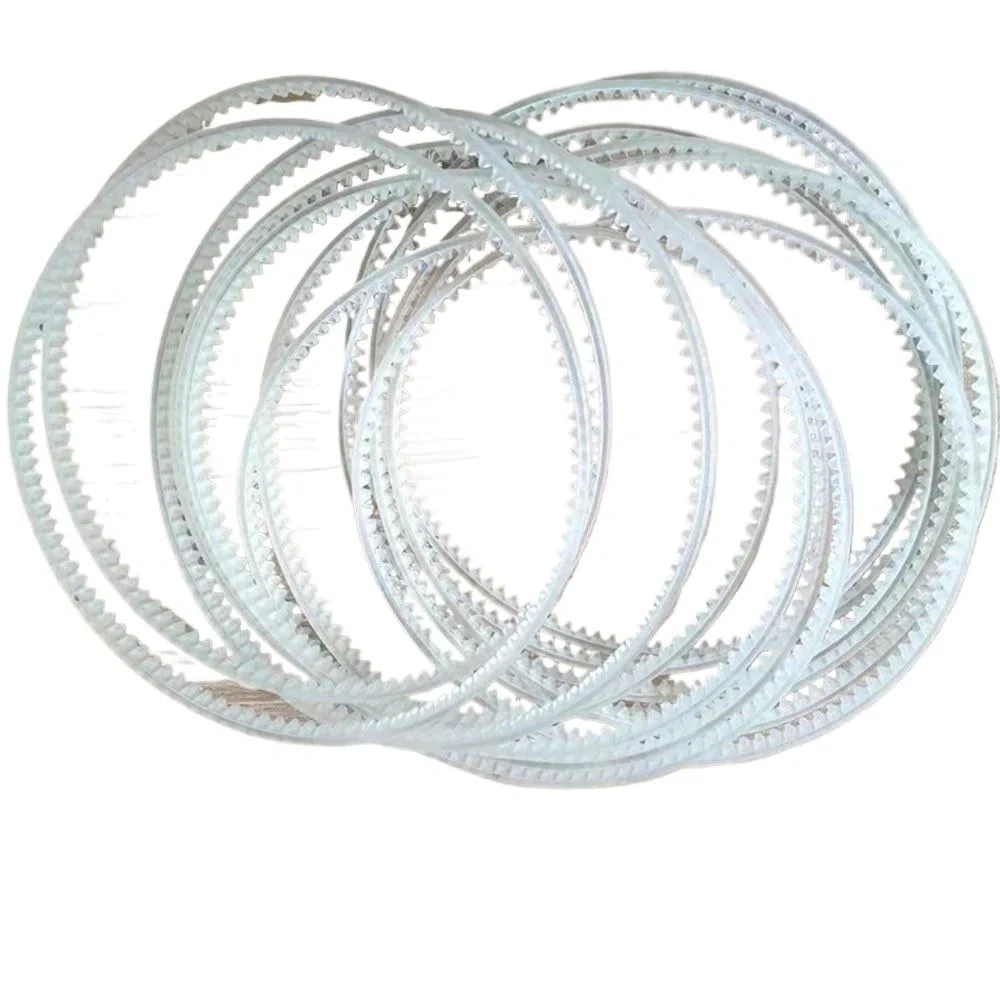 10 unids/Set Correa de Engranaje Correa Dentada 410mm 420mm 428mm 598mm 600mm 630mm 660mm 960mm 980mm for sellador de Banda de máquina de Sellado Continuo FR FRM(630x5MM)