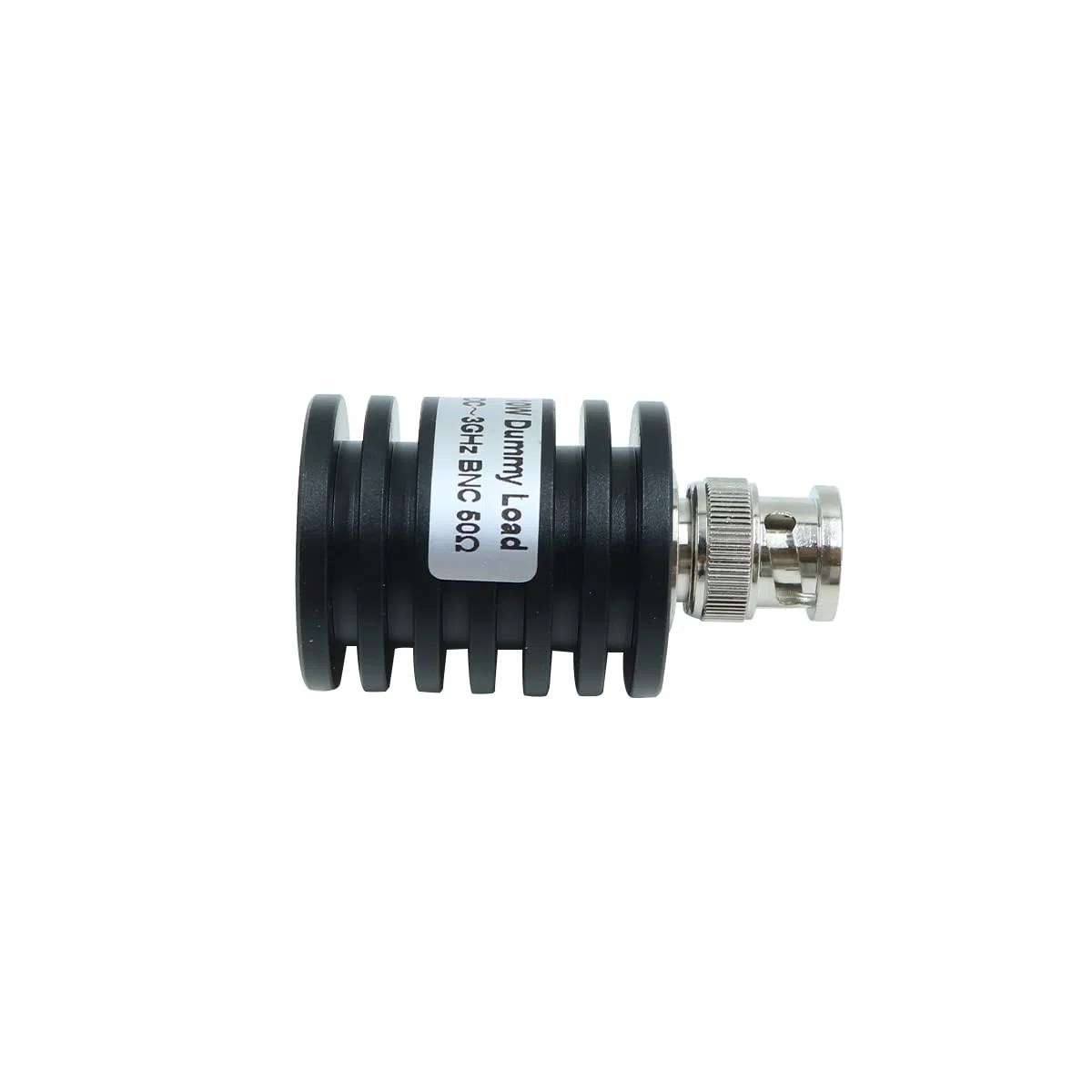 HUBa Conector BNC Macho de Carga simulada de 10 W, Carga de terminación de 50 ohmios, Montaje de Rosca de 3 GHz, IP20 (Potencia de Entrada máxima de 10 W)