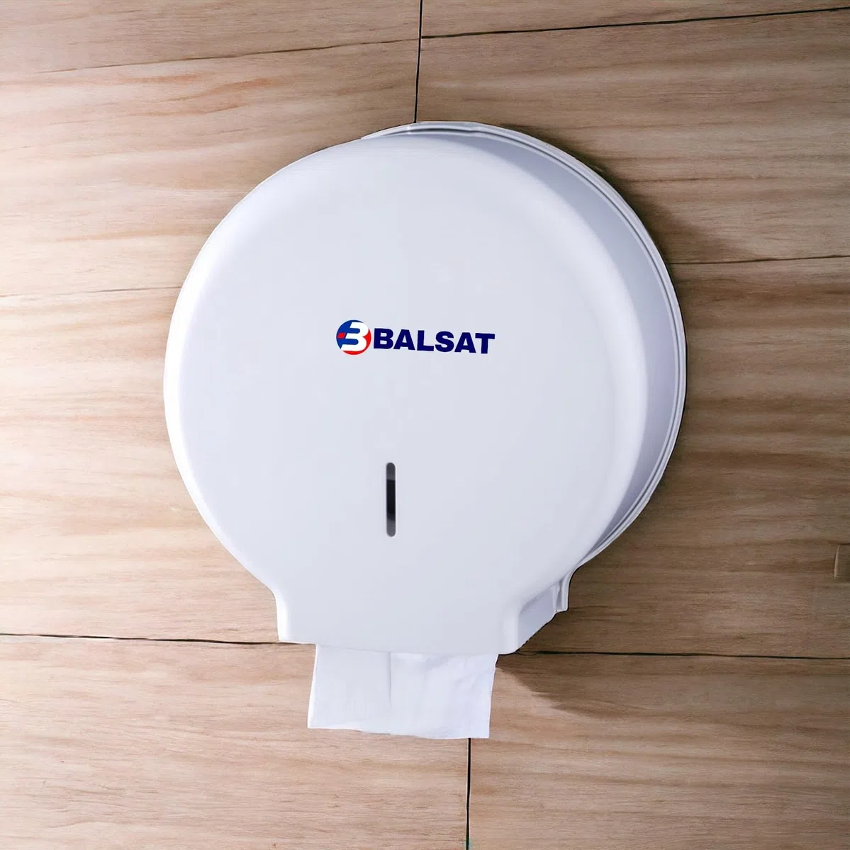 BALSAT | Pack de 1 Dispensador de Papel higiénico Industrial + Paquete de 9 Rollos Papel Higienico Industrial de Regalo