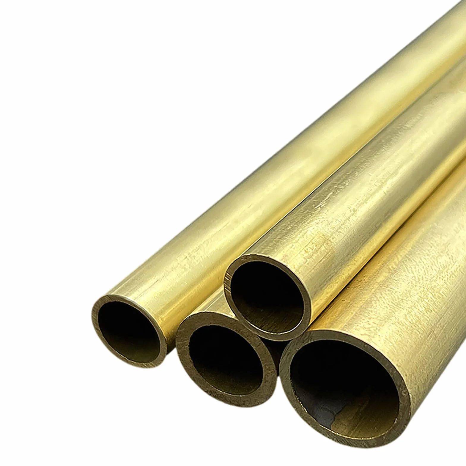 COYOUCO Tubo de latón redondo de 22 mm de diámetro exterior Espesor de pared de 0,5/1 / 1,5/2 mm × Tubería recta de precisión de alta resistencia de 500 mm de longitud,22 * 0.5mm