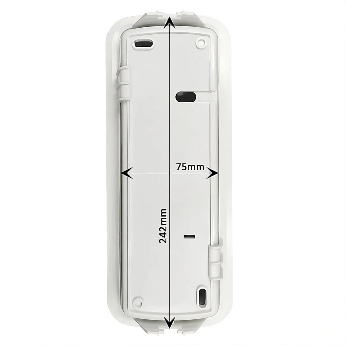 FactorLED Luz de Emergencia Pared LED, 4W (40W), Incluye Kit de Techo, superficie o Empotrable, función AutoTest, 3 horas de autonomía, IP20, Batería 3.6V 1800mA, Luz fría 6500K (91781, 1)