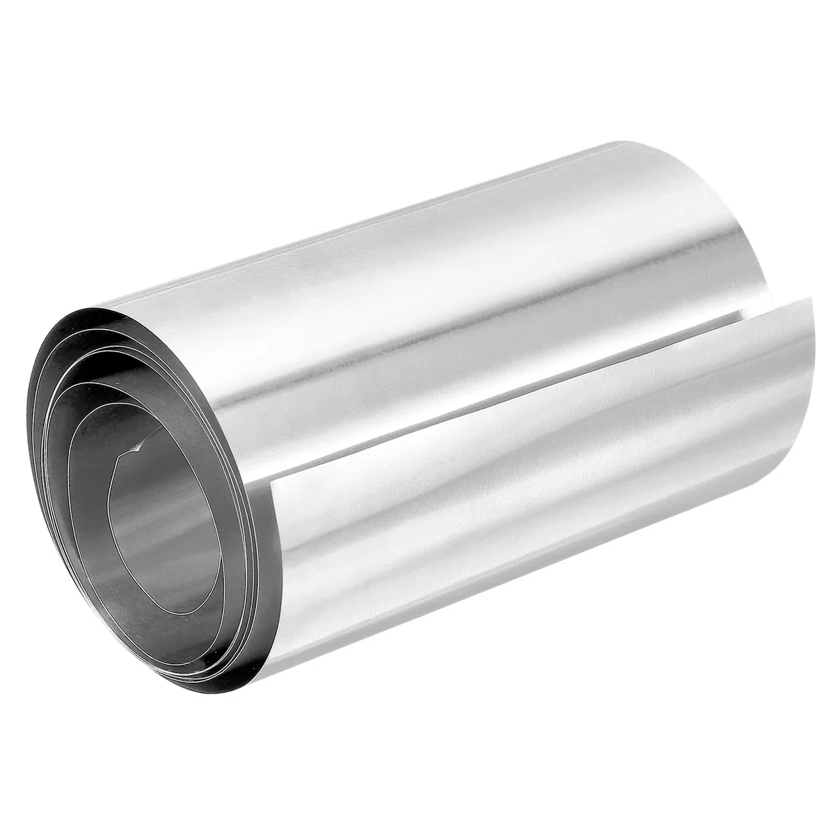 PATIKIL 4" x 78.7" de Aluminio Parpadeante, Aluminio Parpadeante Hoja de Metal de Aluminio Tira de Hoja Rollo 0.5Mm Shim para Techos Canalones Puerta Ventana Reparación de Maquinaria