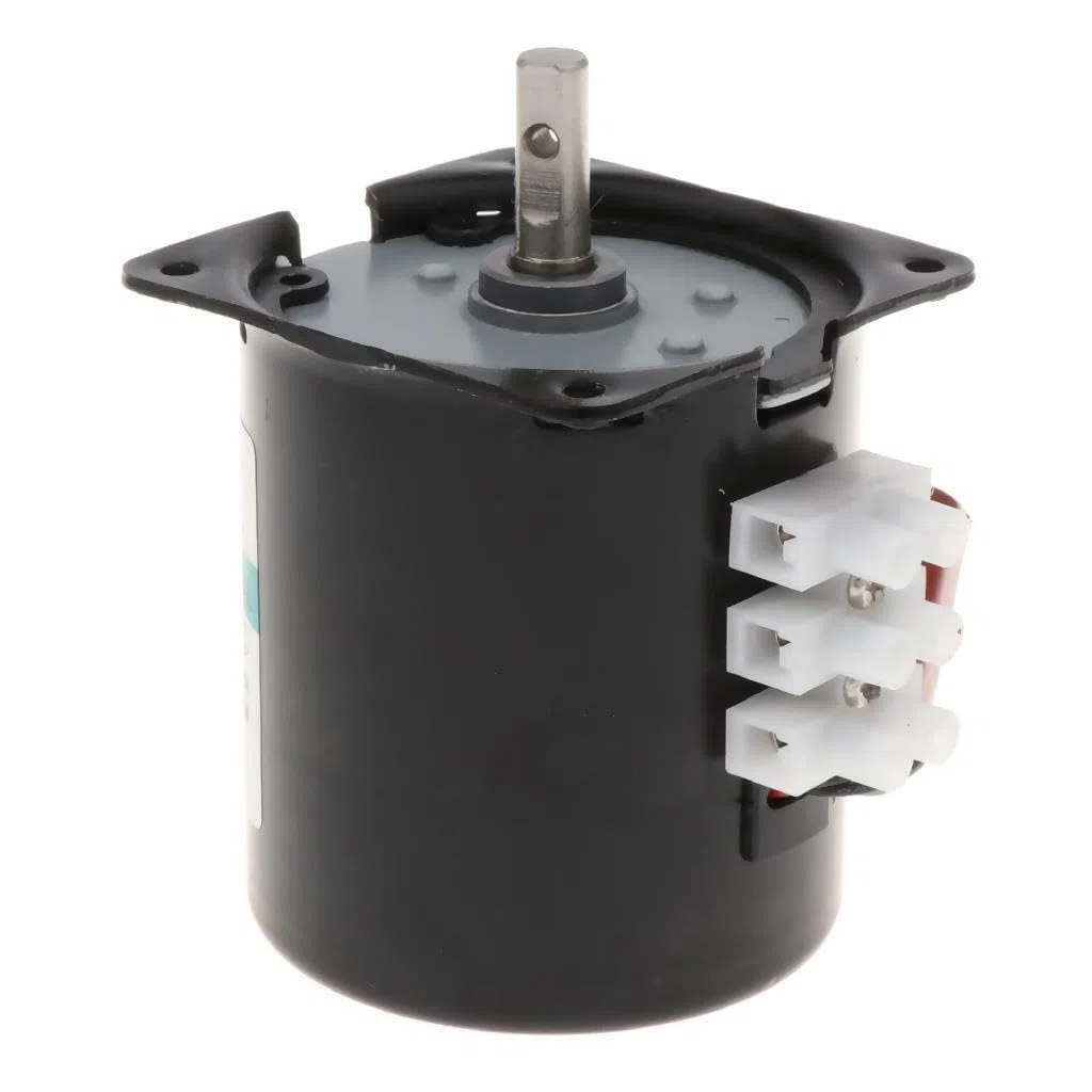Motor síncrono de imán Permanente Micro eficiente de Baja Velocidad 220V 28W CWCCW, 60 RPM, 1 Pc