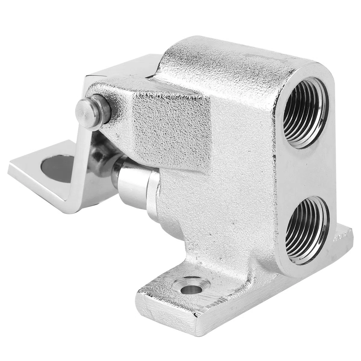 Válvula de Grifo de Latón con Rosca G1/2, Accesorios de Válvula de Pedal para Rodilla, Operaciones Manos Libres, Latón para Bar, Hotel y Restaurante (Válvula de pie de