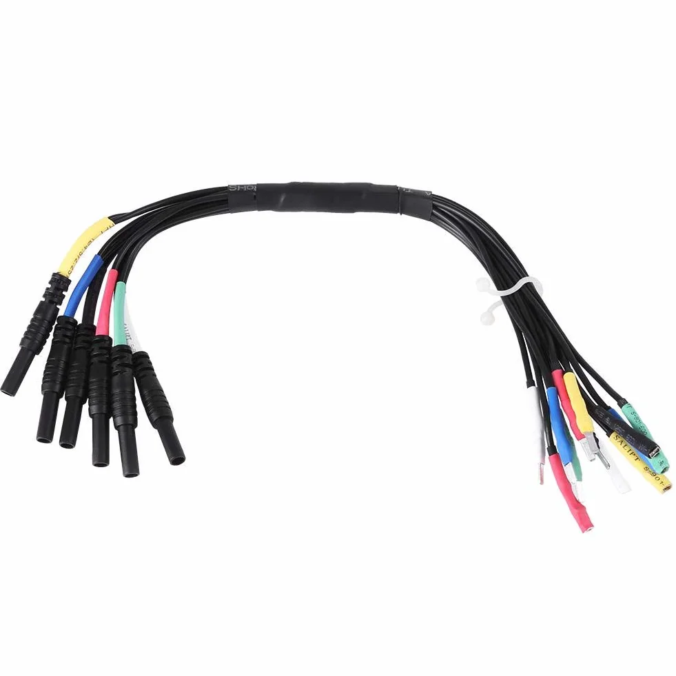 Cables de arranque universal de 6 canales, cables de arranque HT306 para osciloscopio de diagnóstico automático 1#