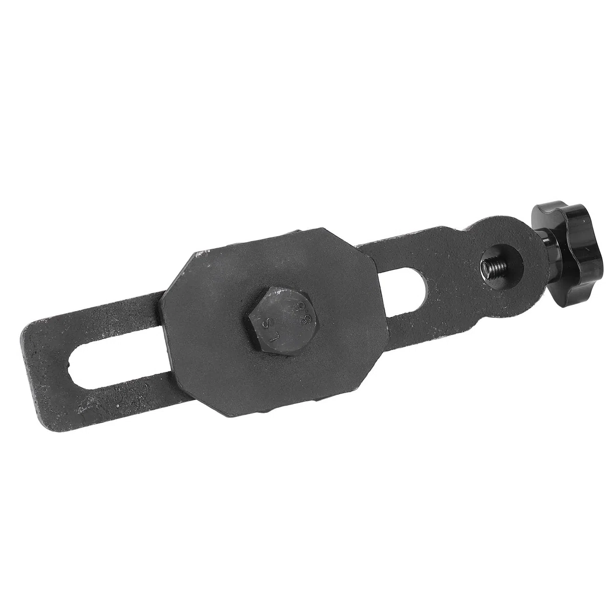 Base de Soporte para Herramientas de Torneado de Madera de Acero Fundido, Apertura de Soporte de Torno con Guía Suave para los Dedos para Poste de Columna de 5/8 Pulgadas